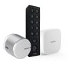 153339_Tedee-GO-2-silber-mit-Bridge-und-Keypad-Pro-schwarz_00