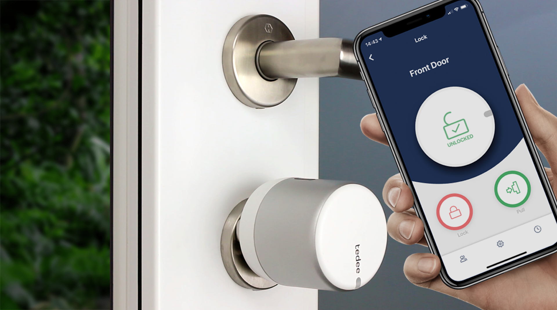 800284_Tedee Lock GO silber_02